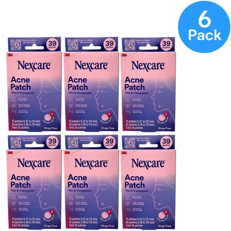 Nexcare Acne Patch 39-PCS 6-Pack New