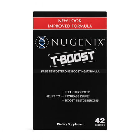 Nugenix T-Boost Testosterone Supplement 42 Capsules EXP 2/2026 New