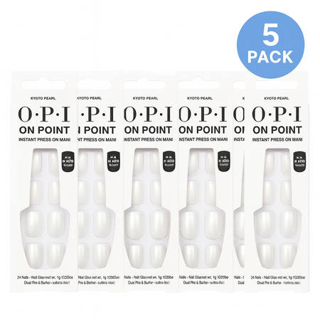 OPI On Point Kyoto Pearl Press-On Nails 5 Pack New