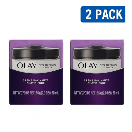 Olay Classic Age Defying Daily Revitalizing Cream 2oz 2 Pack New