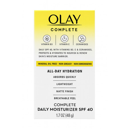 Olay Complete Daily Moisturizer SPF 40 1.7 oz 1 Pack New