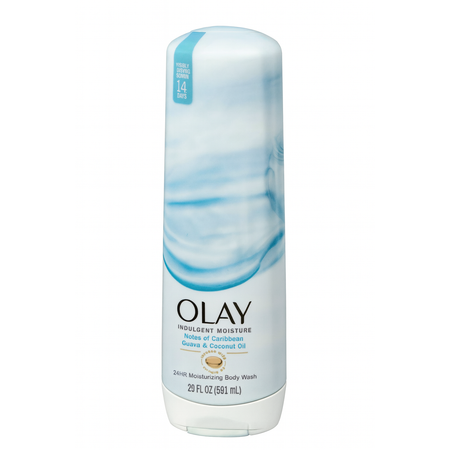Olay Indulgent Moisture Body Wash Guava & Coconut Oil 20 fl oz New