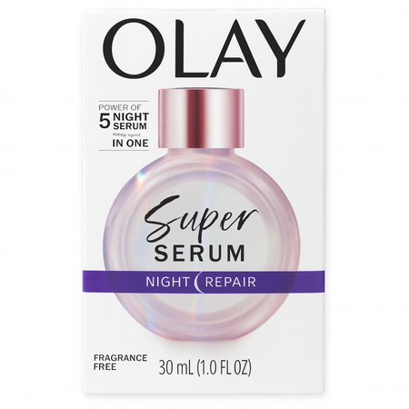 Olay Super Serum Night Repair Fragrance Free 1oz 1 Pack New