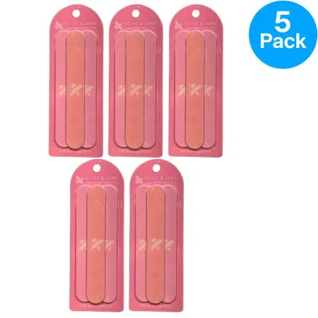 Olive & June Dual Sided Nail File 5 Pack New 1