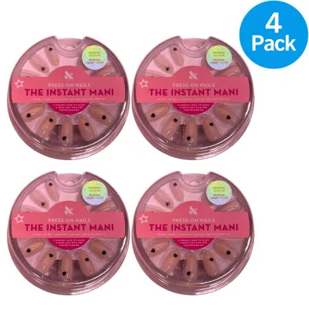 Olive & June Vampy Heart press on nails medium 4-pack instant manicure