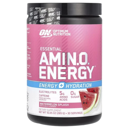 Optimum Nutrition Essential Amin.O. Energy Watermelon Splash 30 Servings New