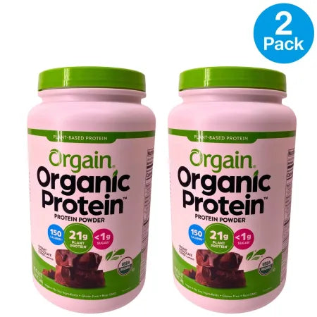 Orgain Organic Protein Powder 43.8oz 2 Pack New