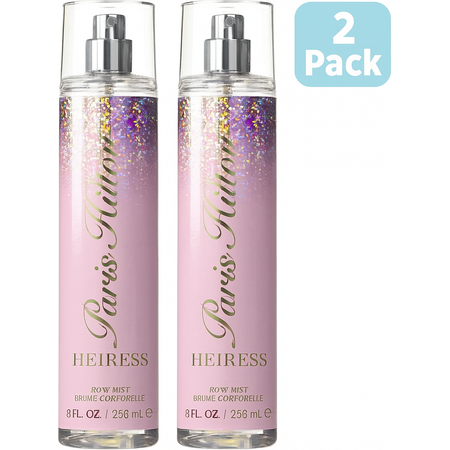 Paris Hilton Heiress Body Mist 8oz 2 Pack New 1