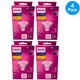 Philips MR16 5.2W LED 3000K GU5.3 4 Pack NEW