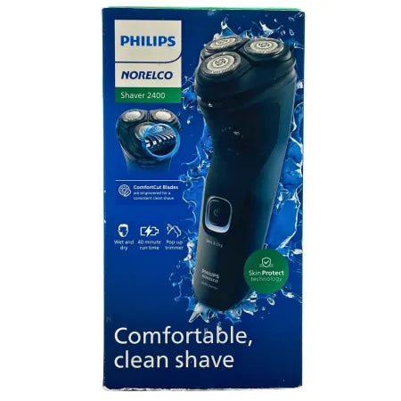 Philips Norelco Shaver 2400 Electric Razor Rechargeable – 1 Pack – New 1