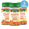 Piping Rock Vitamin D3 2000 IU gummies 70 count 3 pack bottle