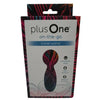 PlusOne Travel Wand with 10 vibration settings in pink, compact and portable design
