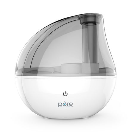 Pure Enrichment MistAire Silver Ultrasonic Cool Mist Humidifier - 1.5L, Whisper-Quiet, 25 Hours, BPA-Free