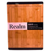 Realm Bamboo Cutting Board 15x11 Juice Groove Kitchen 1 Unit New