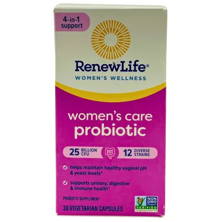 RenewLife Women’s Care Probiotic 25 Billion CFU 30 Capsules EXP 01/2026 New