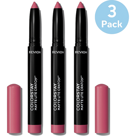 Revlon ColorStay Matte Lite Crayon Tread Lightly 3 Pack New