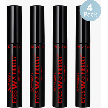 Revlon So Fierce Eyes Wide Open Mascara 0.24oz 4 Pack bundle product image