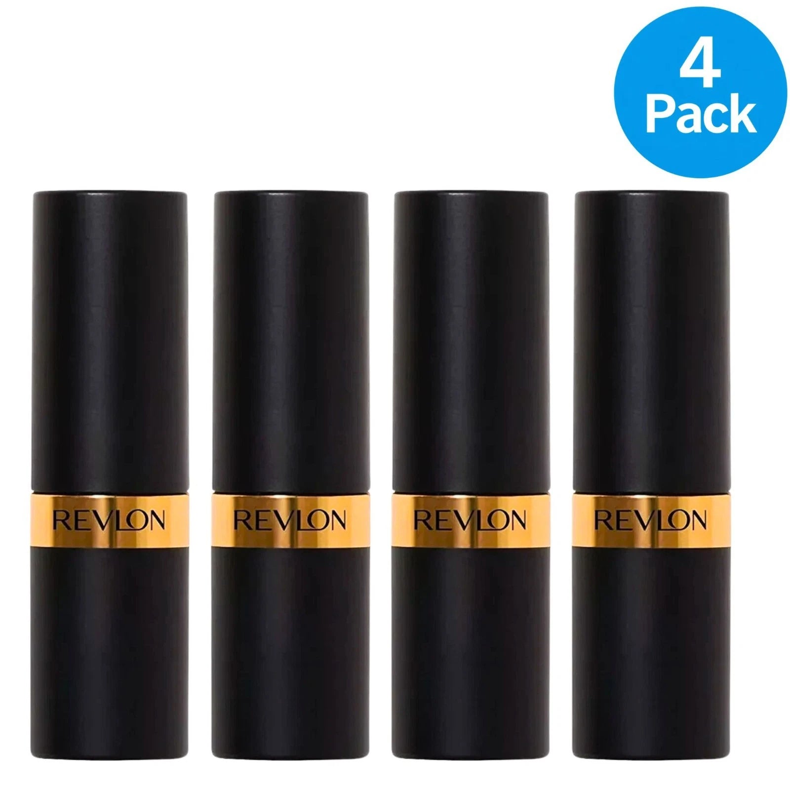 Revlon Super Lustrous Lipstick #755 Bare It All 4 Pack New