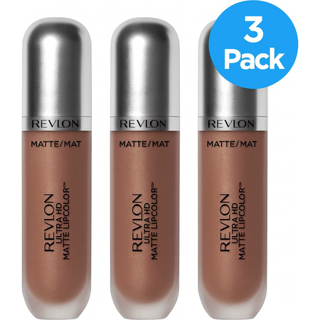 Revlon Ultra HD Matte Lipcolor 5.9ml 3 Pack New
