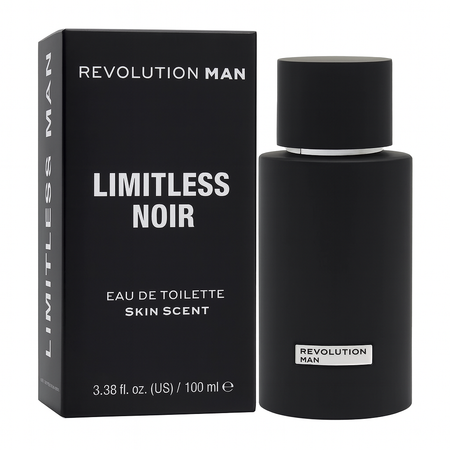 Revolution Man Limitless Noir Eau de Toilette 100ml bottle - luxury men's fragrance