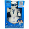 Rite Lite Judah Maccabot 2.0 Dancing Chanukah Robot with blue and silver design performing dance moves