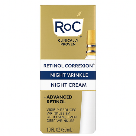 RoC Retinol Correxion Deep Wrinkle Night Cream 1oz (30ml) – New