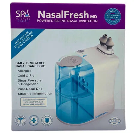 SPA NasalFresh MD Powered Saline Nasal Irrigation System (1 Unit)