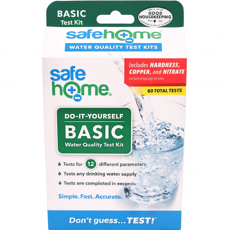 Safe Home Basic Do-It-Yourself Water Quality Test Kit 60 Tests New