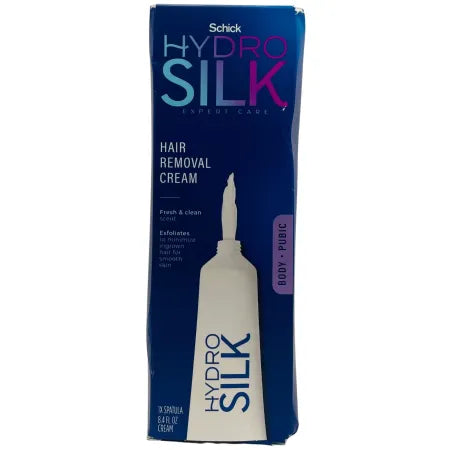 Schick Hydro Silk Hair Removal Cream Body + Pubic 8.4 fl oz (New)