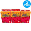 Scrub Mommy Dual-Sided Sponge 3-Pack – Scratch Free + Soft Sponge