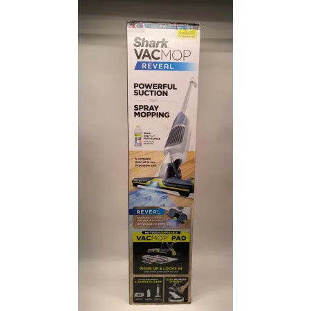 Shark VACMOP Reveal cordless hard floor vacuum and spray mop with Dirt-Reveal technology