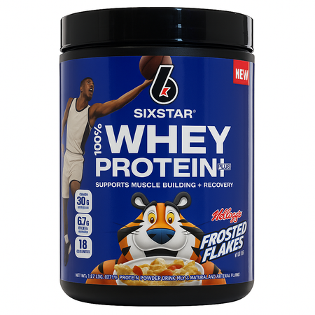 Six Star Whey Protein Plus Frosted Flakes 1.81 lb Exp 07/31/2026 New