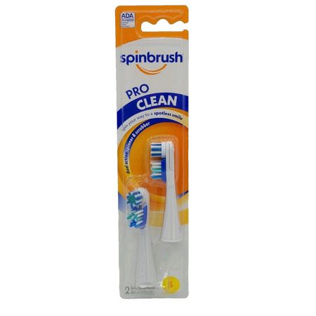 Spinbrush Pro Clean Replacement Heads 2 – New