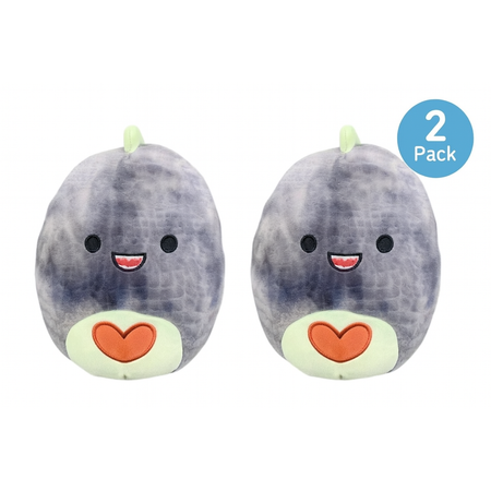 Squishmallows Malcolm Purple 8" Plush Toy - 2 Pack - New