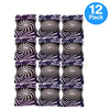 Bouncy Balls Super Bouncing Ball Assorted Design 12 Pack for Kids Ages 3 Plus