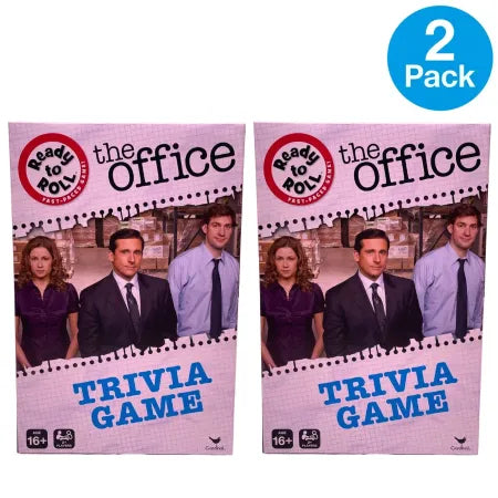 The Office Trivia Game 150 Questions Card Game 2 Pack by Cardinal Games