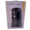 Toastmaster black electric can opener, 1 new unit, one-touch operation for easy can opening