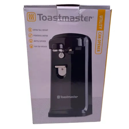 Toastmaster Electric Can Opener Black 1 Unit New