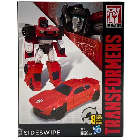 Transformers Generations Sideswipe Action Figure 8-Step Conversion (New)