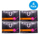 U by Kotex Click Tampons Super Plus 45 Ct Unscented 4 Pack New