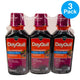 Vicks DayQuil Elderberry Cold & Flu 12 fl oz 3 Pack New