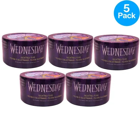 Wednesday Series 1 Collectible Plush Blind Box 5-Pack by Just Play featuring mystery character figures