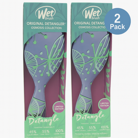 Wet Brush Original Detangler Osmosis Collection Limited Edition 2 Pack set