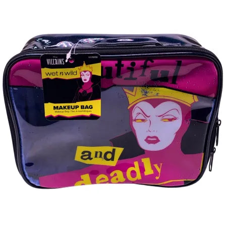Wet n Wild Disney Villains Makeup Bag Cosmetic Travel Case New