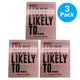Who's Most Likely To Party Game 250 Cards 3 Pack New