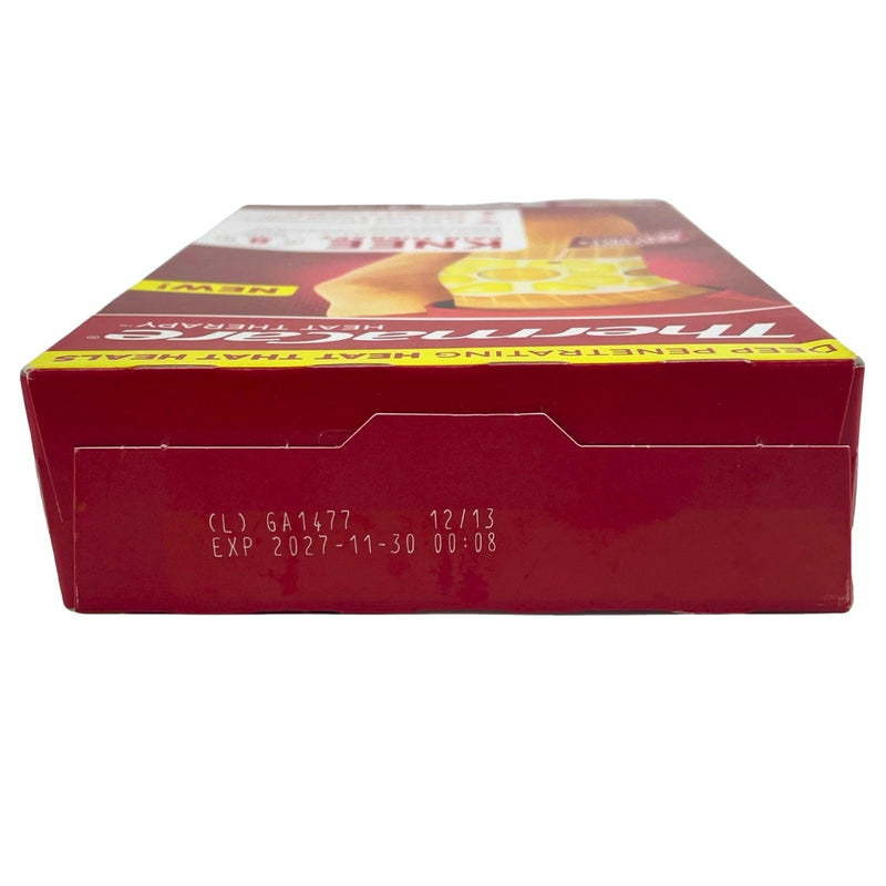 ThermaCare Knee Pain Therapy Heatwraps 2 Ct 3 Pack Exp 11/2027