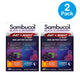 Sambucol Black Elderberry Day + Night Relief 24 Ct 2 Pack New EXP 04/27