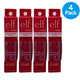e.l.f. Jelly Pop Glow Reviver Lip Oil Juicy Splash 0.25 fl oz 4 Pack New