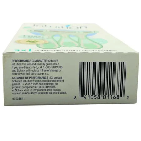 Schick Intuition Sensitive Care Disposable Razors 3 Count (2 Pack, New) 3
