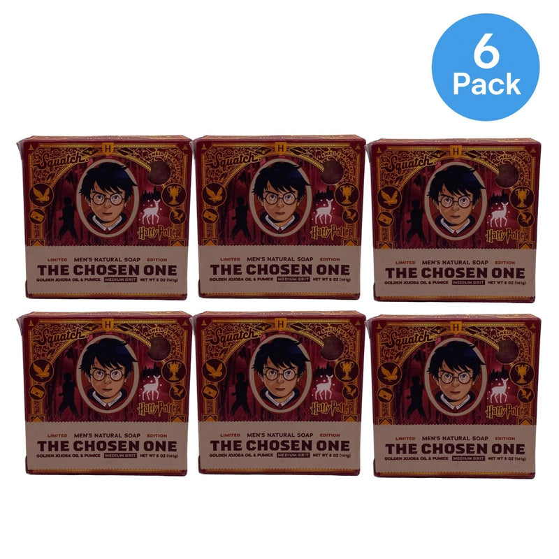 Dr. Squatch Harry Potter The Chosen One 5oz natural bar soap 6 pack product image